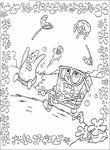 coloriage gratuit Bob L �ponge