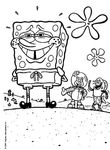 coloriage gratuit enfant Bob L �ponge
