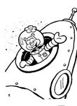 coloriage gratuit Bob L �ponge