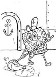 coloriage gratuit Bob L �ponge