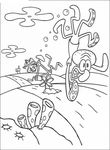 coloriage gratuit Bob L �ponge