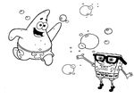coloriage gratuit enfant Bob L �ponge