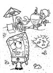 coloriage gratuit Bob L �ponge