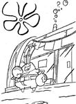 dessin gratuit Bob L �ponge