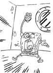 coloriage gratuit enfant Bob L �ponge