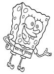 coloriage gratuit enfant Bob L �ponge
