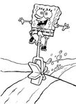 coloriage gratuit Bob L �ponge