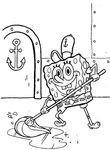coloriage gratuit enfant Bob L �ponge