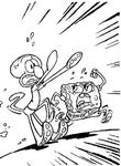 coloriage gratuit Bob L �ponge