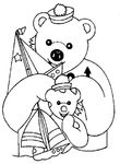 coloriage gratuit enfant Bonne Nuit Les Petits