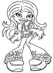 coloriage gratuit Bratz