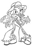coloriage gratuit enfant Bratz