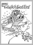 coloriage gratuit Bus Magique