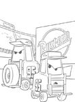 coloriage gratuit enfant Cars