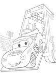 coloriage gratuit enfant Cars