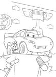 coloriage gratuit Cars