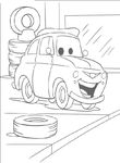 coloriage gratuit enfant Cars