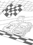 coloriage gratuit enfant Cars
