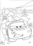 coloriage gratuit enfant Cars