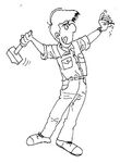 coloriage gratuit Cedric