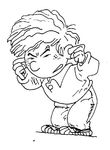 coloriage gratuit enfant Cedric