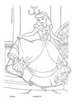 coloriage gratuit Cendrillon