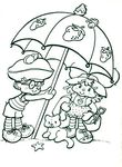 coloriage gratuit Charlotte Aux Fraises