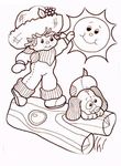 dessin gratuit Charlotte Aux Fraises