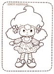 coloriage gratuit Charlotte Aux Fraises