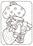 dessin gratuit Charlotte Aux Fraises