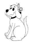 coloriage gratuit Clifford