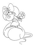 coloriage gratuit Diddlina