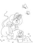 coloriage gratuit Diddlina