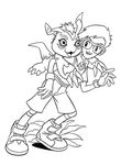 dessin gratuit Digimon