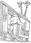 coloriage gratuit Dumbo