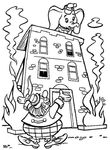 coloriage gratuit enfant Dumbo
