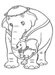coloriage gratuit Dumbo