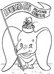 coloriage gratuit Dumbo