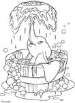 coloriage gratuit enfant Dumbo