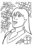 coloriage gratuit Excalibur