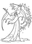 coloriage gratuit Excalibur