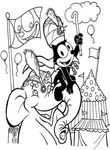coloriage gratuit enfant Felix Le Chat