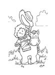 coloriage gratuit Fisher Price