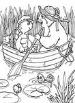 coloriage gratuit enfant Franklin