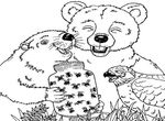 coloriage gratuit Franklin
