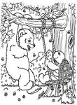 coloriage gratuit enfant Franklin