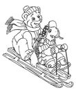 coloriage gratuit Franklin