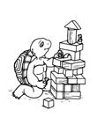 coloriage gratuit enfant Franklin