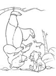 coloriage gratuit Frere Des Ours
