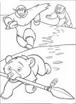 coloriage gratuit enfant Frere Des Ours